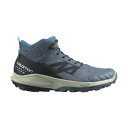 サロモン トレッキングシューズ ゴアテックス ミッドカット メンズ アウトパルス ミッド OUTPULSE MID GTX L47152200 GORE-TEX salomon 登山靴 防水シューズ 山登り