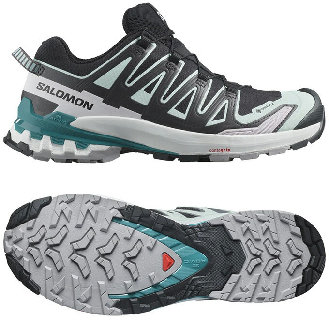 サロモン トレイルランニングシューズ ゴアテックス レディース エックスエープロ3D V9 XA PRO 3D V9 GORE-TEX L47119100 salomon 防水シューズ 山登り