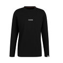 【最大10%OFFクーポン発行中!6/15 0:00〜23:59】マムート 長袖シャツ メンズ QD ロゴ プリント ロングスリーブ Tシャツ アジアンフィット...