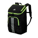 【まとめ買いで最大10％OFF 〜4/17 9:59】アディダス サッカー バックパック ボール用デイパック 27L ADP50BKY adidas