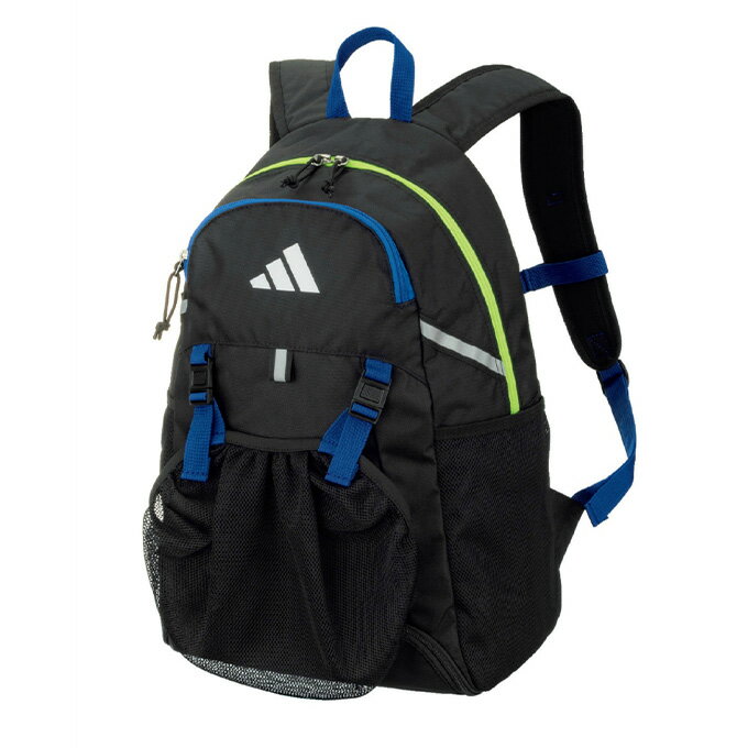 【ネーム加工可】アディダス adidas ボール用デイパック 32L サッカー 黒×シルバー 横30×縦58×奥行23cm ADP31BKSL