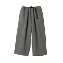 グラミチ Gramicci ロングパンツ レディース WOOL BLEND BALOON PANT ウールブレンドバルーンパンツ GLP3-FJP02 GREY
