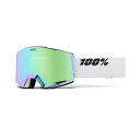 ワンハンドレッド 100％ スキー スノーボードゴーグル メンズ メンズ NORG Goggle Norg WH/GR