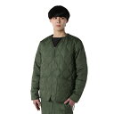 タイオン TAION ダウンジャケット メンズ レディース UNISEX ミリタリー Vネックジップ ダウンジャケット TAION-101ZML-1 OLIVE