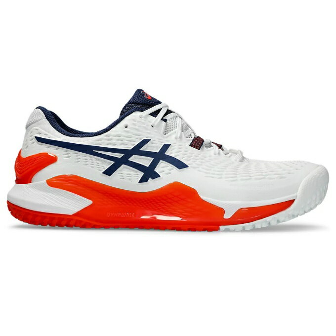 アシックス テニスシューズ メンズ GEL-RESOLUTION 9 OC オムニ・クレー 1041A377-102 asics