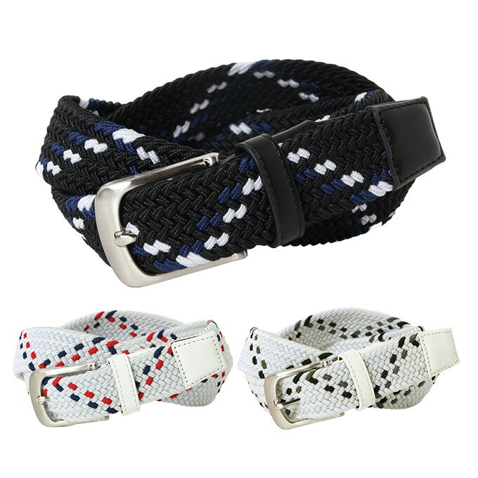 アウトドアプロダクツ OUTDOOR PRODUCTS ゴルフ ベルト メンズ ミックスゴムメッシュベルト 031374-327