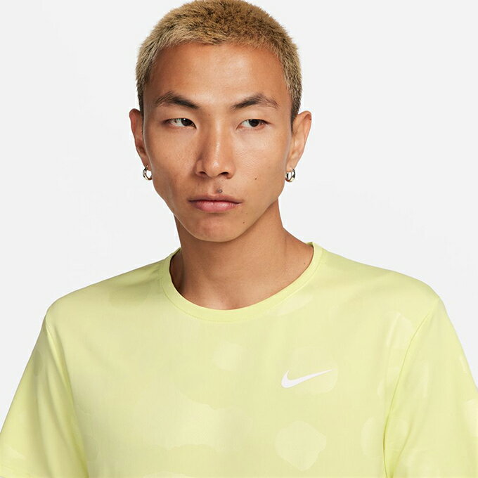 ナイキ ランニングウェア Tシャツ 半袖 メンズ S72 マイラー S／S トップ AOP FN30...