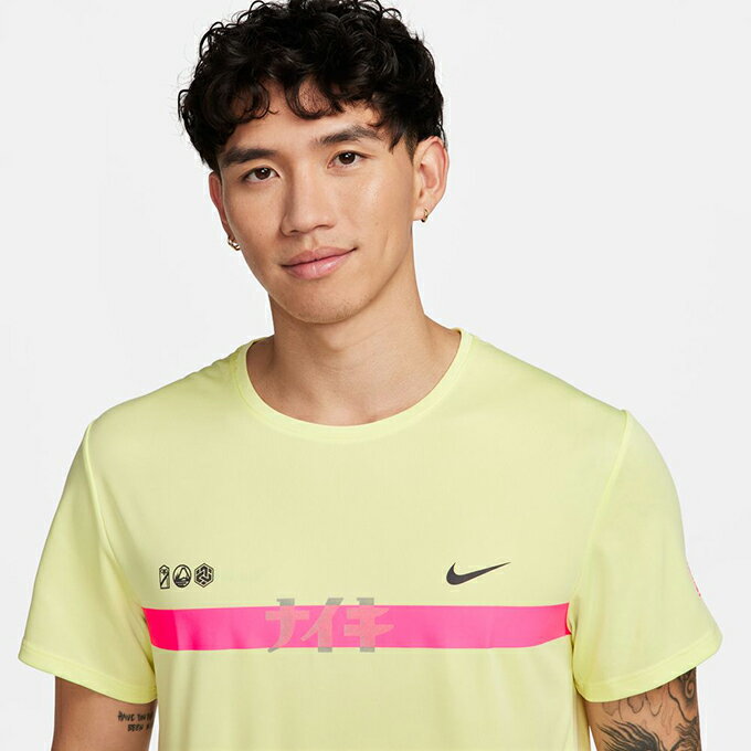 ナイキ ランニングウェア Tシャツ 半袖 メン...の紹介画像3