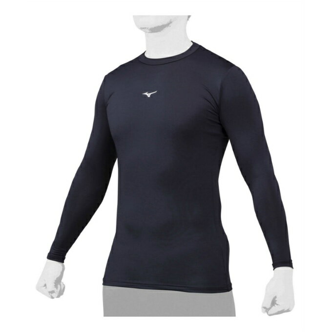 ミズノ 野球 アンダーシャツ 長袖 メンズ バイオギア ローネック 12JABC1114 MIZUNO