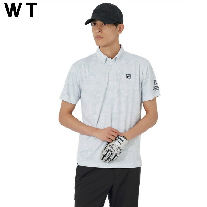 フィラ FILA ゴルフウェア 半袖シャツ メンズ カモPT半袖シャツ 744-608