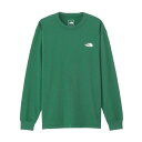 ザ・ノース・フェイス Tシャツ 長袖 メンズ ロングスリーブバックスクエアロゴティー LS Back Square Logo Tee NT32442 TG ノースフェイス THE NORTH FACE