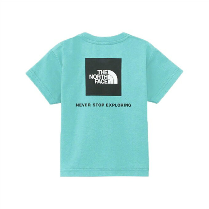 ザ・ノース・フェイス Tシャツ 半袖 ジュニア ベビーショートスリーブバックスクエアロゴティー NTB32333 GA THE NORTH FACE