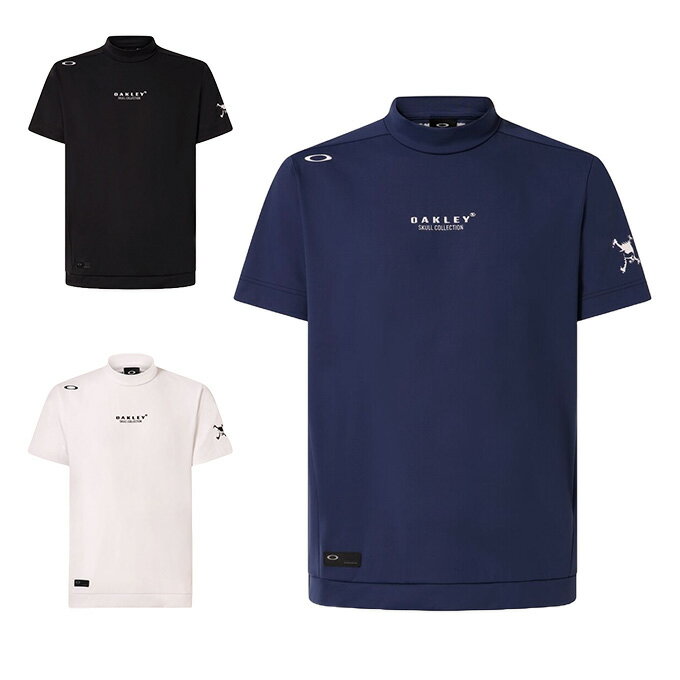 オークリー ゴルフウェア 半袖シャツ メンズ SKULL ENDEAVOR MOCK SHIRT 2.0 スカルモックネック FOA406426 OAKLEY