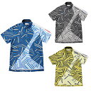 ルコックスポルティフ le coq sportif ゴルフウェア ポロシャツ 半袖 メンズ ストレッチフォーサーフレンチボーダー QGMXJA12
