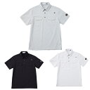 ルコックスポルティフ le coq sportif ゴルフウェア ポロシャツ 半袖 メンズ ドビー QGMXJA20