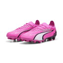 プーマ サッカースパイク メンズ ウルトラ アルティメット HG/AG 107748-01 PUMA 人気モデル トップモデル 中学 高校 部活 クラブ 超軽量...