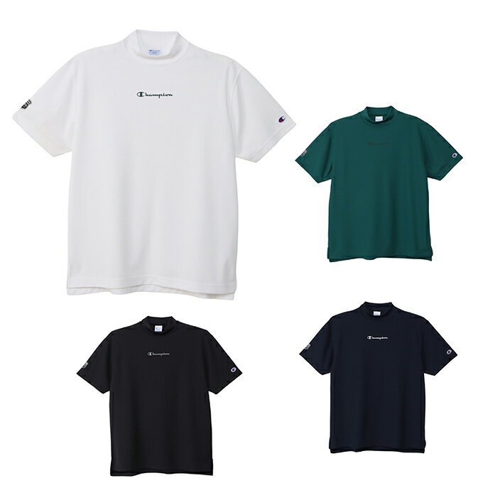 ゴルフウェア メンズ Tシャツ 半袖 重ね着風 綿 コットン 100％ ギフト おもしろ 全3色 749-673