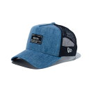 ニューエラ NEW ERA ゴルフ キャップ メンズ レディース 9FORTY A-Frame トラッカー Denim ウーブンパッチ ウォッシュドデニム 14109668