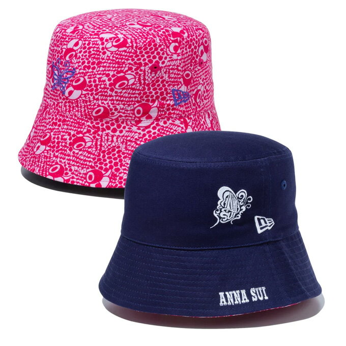 ニューエラ NEW ERA ゴルフ ハット レディース バケット01 リバーシブル セーラーブリム Sailor Brim ANNA SUI アナ スイ 14124532