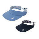 【最大10%OFFクーポン発行中!5/1 0:00〜5/5 23:59】 ルコックスポルティフ le coq sportif サンバイザー レディース リバーシ...