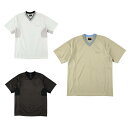 スパッツィオ SPAZIO サッカーウェア プラクティスシャツ 半袖 メンズ レディース キーネックメッシュ切り替えプラシャツ GE-0970