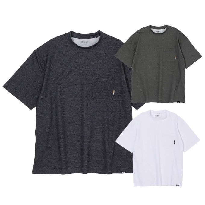 セトアウト Tシャツ 半袖 メンズ レディース コーデュラ CORDURA 吸汗速乾 デュラブルニットTシャツ SO171136B14 SETOUT