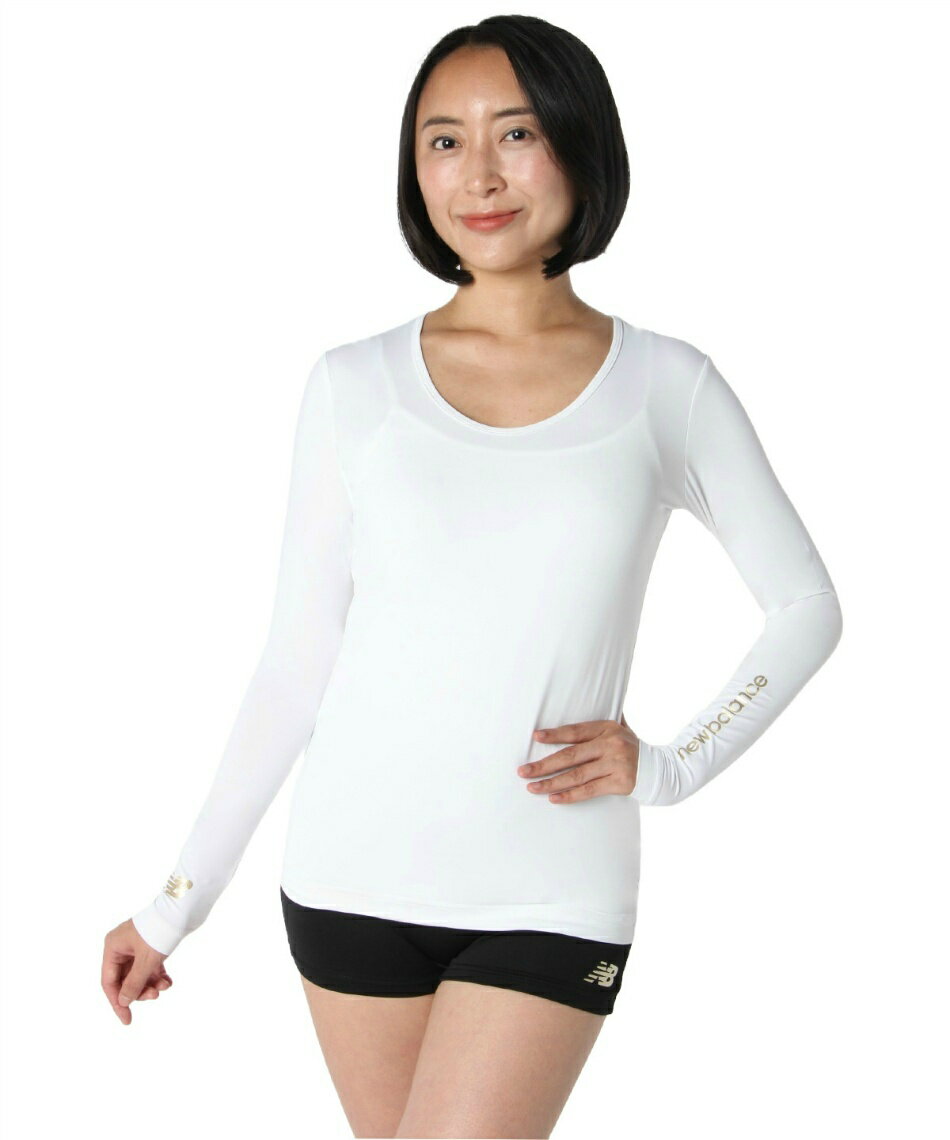 接触冷感 UV モックネック インナー プルオーバー (WOMENS