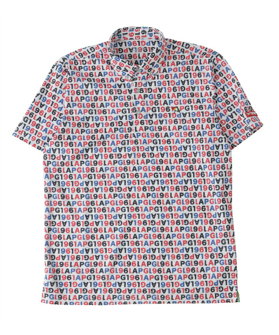 ジェイリンドバーグ】2024年人気ロゴ総柄×格子柄 半袖ゴルフポロシャツ