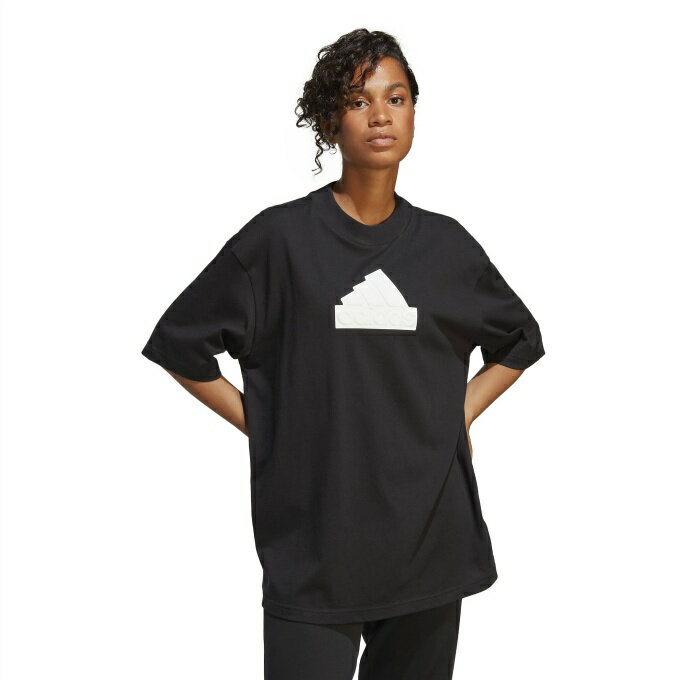 アディダス Tシャツ 半袖 レディース フューチャー アイコン バッジ オブ スポーツ 半袖Tシャツ H63008 EVM10 adidas