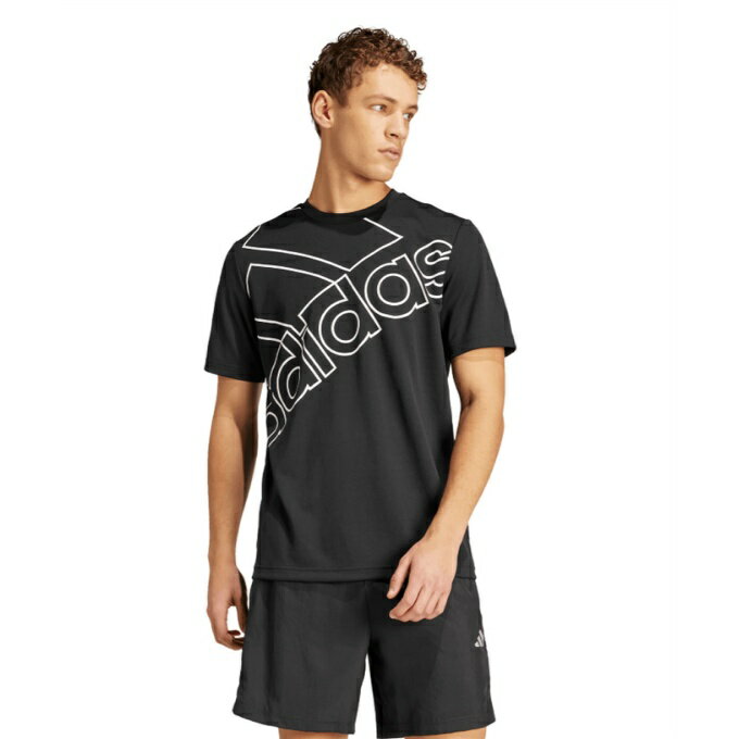 アディダス Tシャツ 半袖 メンズ AEROREADY トレーニング ロゴ グラフィック Tシャツ IY6362 KTF40 adidas