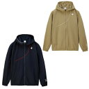 ルコックスポルティフ le coq sportif スポーツウェア クロスウェア ジャケット メンズ サンスクリーンクロス フーデッドジャケット QMMXJF2...