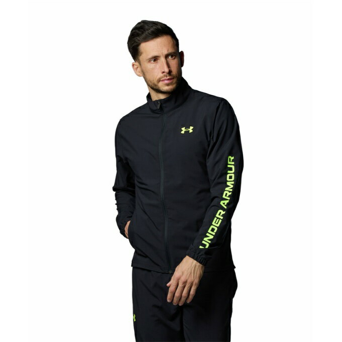 アンダーアーマー ウインドブレーカー ジャケット メンズ UAフレッシュウーブン フルジップ 1384815-002 UNDER ARMOUR