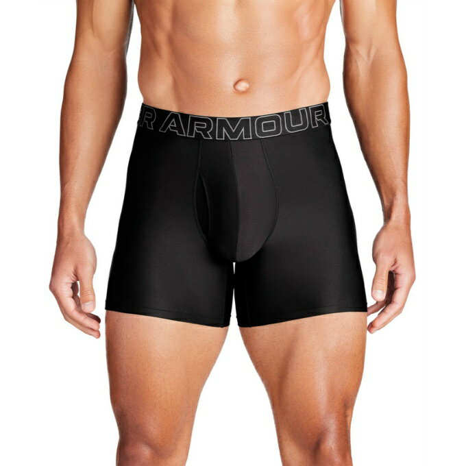 アンダーアーマー ボクサーパンツ メンズ Mens UA Perf Tech 6in 3pk 1387414-001 ...