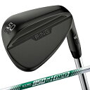 【全品対象最大10%OFFクーポン!7/13 10:00〜7/15 23:59】ピン PING ゴルフクラブ ウェッジ メンズ S159 ミッドナイト QPQ仕...