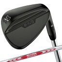 【全品対象最大10%OFFクーポン!7/13 10:00〜7/15 23:59】ピン PING ゴルフクラブ ウェッジ メンズ S159 ミッドナイト QPQ仕...