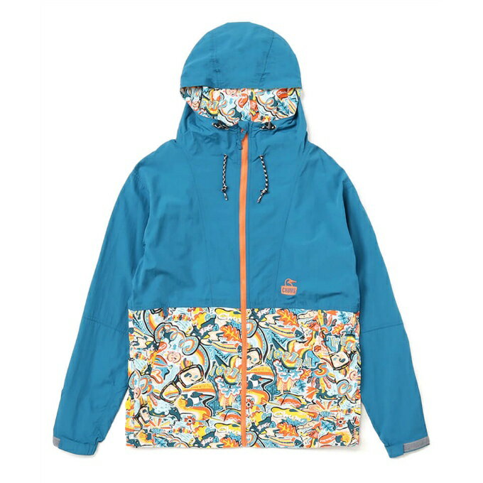 チャムス CHUMS マウンテンパーカー メンズ キャンプフィールドフーディ Camp Field Hoodie CH04-1338 Happy Rainbowのサムネイル