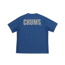 チャムス CHUMS Tシャツ 半袖 レディース エアトレイルストレッチチャムスシャツ Airtrail Stretch CHUMS T-Shirt CH11-2344 Navy