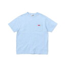 チャムス Tシャツ 半袖 レディース キーストーンショートスリーブポケットクルートップ CH10-1448 Sax CHUMS