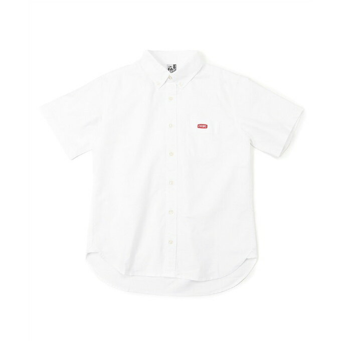 ॹ CHUMS Ⱦµ  ॹå硼ȥ꡼֥ CHUMS OX S/S Shirt CH02-1182 White Logo