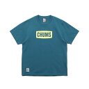 チャムス ペアTシャツ チャムス CHUMS Tシャツ 半袖 メンズ チャムスロゴTシャツ CH01-2277 Teal