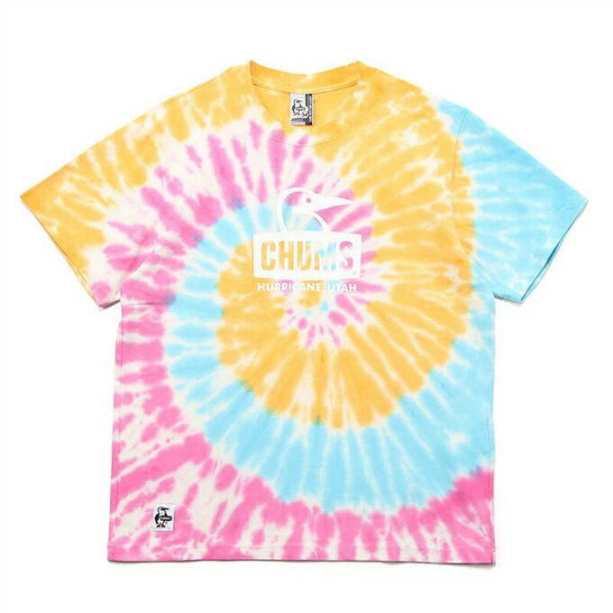 チャムス Tシャツ 半袖 レディース ブービーフェイスTシャツ CH11-2278 Tie-Dye SPR CHUMS