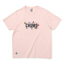 チャムス CHUMS Tシャツ 半袖 レディース ワットトウドゥインキャンピングTシャツ CH11-2361 Frost Pink