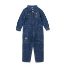 `X CHUMS Opc WjA Kid's Beaver Jump Suit LbYr[o[WvX[c I[o[I[ CH24-1056 Lt.Indigo