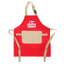 チャムス CHUMS エプロン ジュニア キッズブービーフェイスエプロン Kid's Booby Face Apron CH27-1017 Red/Beige