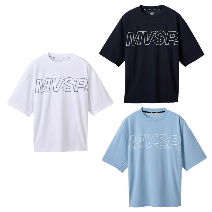 デサント DESCENTE Tシャツ 半袖 メンズ EXcDRY D-Tec 表パイル ビックロゴ ビックシルエットシャツ DMMXJA58