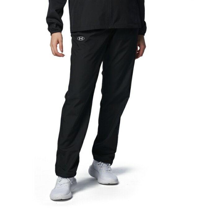 アンダーアーマー ウインドブレーカー レディース パンツ UAワードマーク ウーブン パンツ 1384764-001 UNDER ARMOUR その1