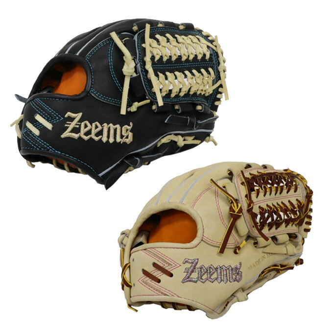 ジームス Zeems 野球 硬式グローブ 内野手用 メンズ 三方親限定DB 内野手G SオレンジP 528DB-Z