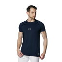 アンダーアーマー 野球 アンダーシャツ 半袖 メンズ UA Heatgear Comfort Fitted Short Sleeve Crew Shirt 13...
