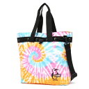 【D会員ならポイント10倍！5/5 20：00〜23：59※要エントリー】チャムス CHUMS トートバッグ Easy-Go 3way Tote Bag イージーゴー3ウェイ CH60-3297 TIE-DYE SPR