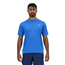 【全品対象最大10%OFFクーポン!7/13 10:00〜7/15 23:59】ニューバランス ランニングウェア Tシャツ 半袖 メンズ Athletics シ...
